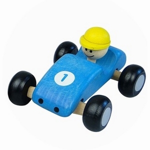 Formule 1 swing auto - Blauw  (op=op)