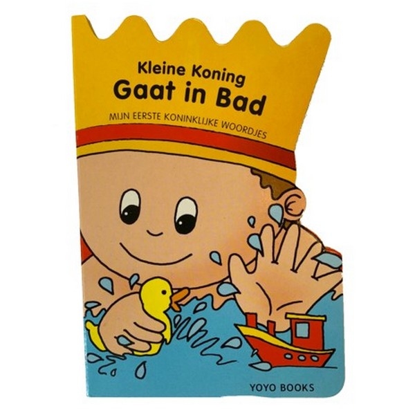 Boekje Karton: Kleine Koning gaat in bad