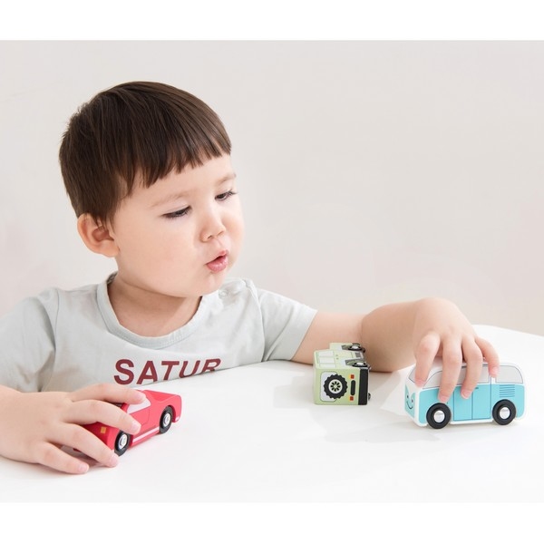 Auto / voertuigen - set van 3 stuks - New Classic Toys