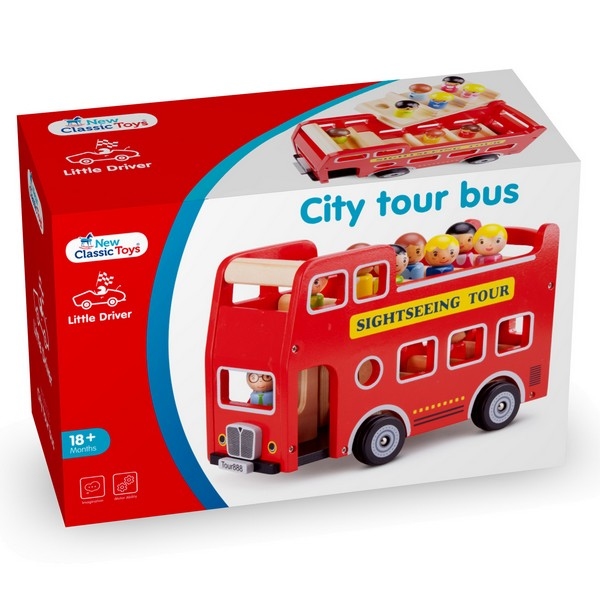 Bus - City Tour met 9 speelfiguren