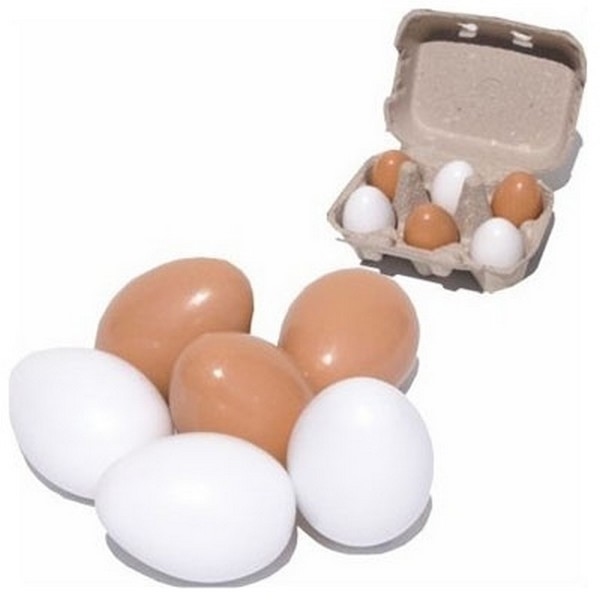 Eieren 6 in een bruin doosje - Playwood