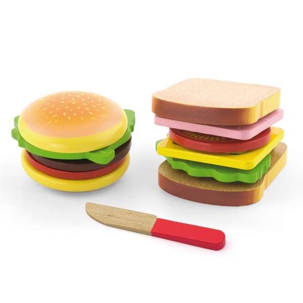 Hamburger en Sandwich set- 11 delig