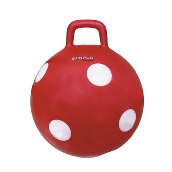 Skippybal Rood met witte stippen, uitverkocht