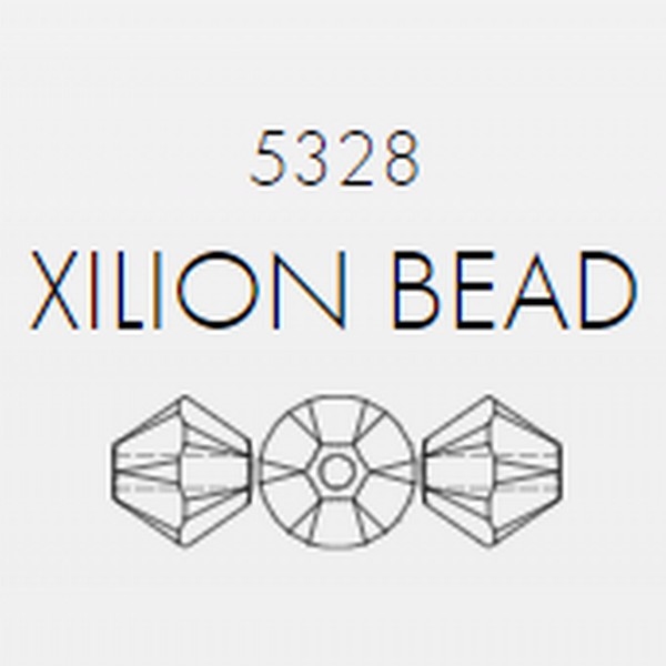 Swarovski Beads 4 mm Xilion Topaz 203 zakje ! 96 stuks