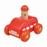 Squeaky Auto - Rood ! maakt geluid !