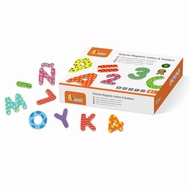 Magnetische Cijfers & Hoofdletters 77 stuks