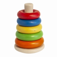 Anbac Toys - Stapelringen *witte stang