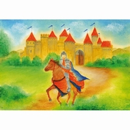 Oliepastelkaart Het Ridderkasteel - per 10 stuks
