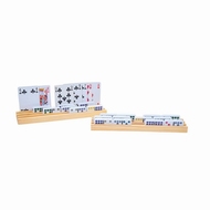 Domino en kaarthouder 26x6 cm prijs v. 4 stuks ! uitverkocht