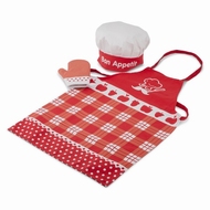 Kookschort set rood - New Classic Toys