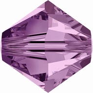 Swarovski Beads 4 mm Xilion Light Amethist 212 zakje 100 st
