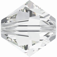 Swarovski Beads 4 mm Xilion Crystal 001 zakje 100 stuks
