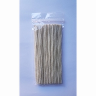Pijpenrager wit 17,7 cm - zakje 50 stuks, uitverkocht